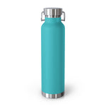 Copper Vacuum Insulated Bottle (22oz) | "Where Focus Goes"