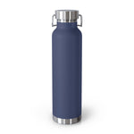 Copper Vacuum Insulated Bottle (22oz) | "Where Focus Goes"