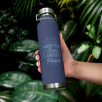 Copper Vacuum Insulated Bottle (22oz) | "Where Focus Goes"